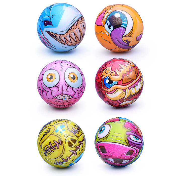 Мяч мягкий 00-5038 "Ассорти" (5 см) в пакете