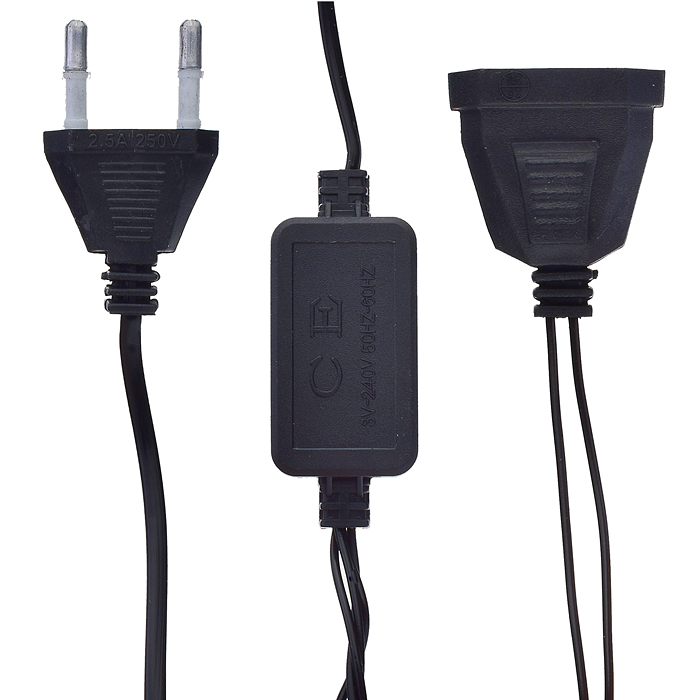 Фото к товару Электрогирлянда светодиодная Шарики матовые, 20 ламп, холодный Электрогирлянда светодиодная Шарики матовые, 20 ламп, холодный