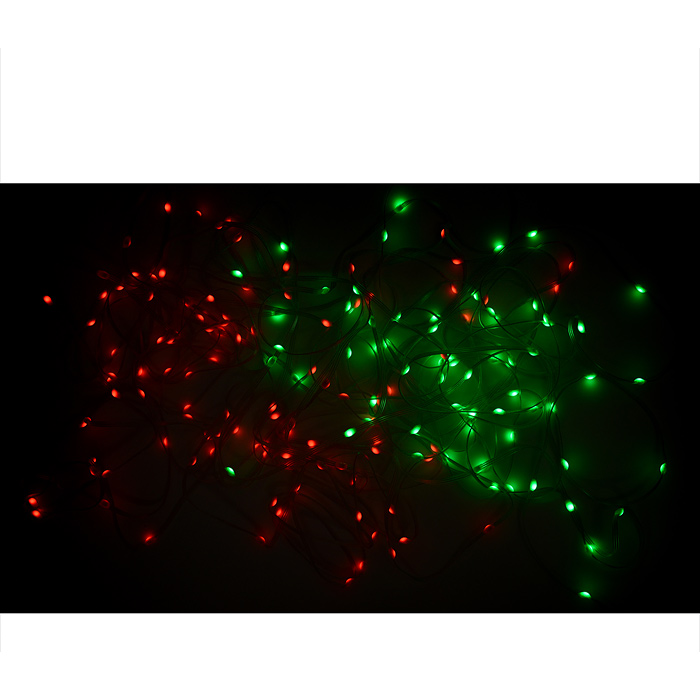 Фото к товару Электрогирлянда светодиодная Роса, 20м, пульт, USB, цветная Электрогирлянда светодиодная Роса, 20м, пульт, USB, цветная