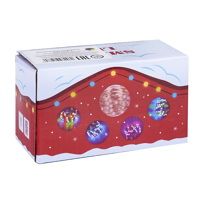 Фото к товару Электрогирлянда светодиодная Роса, 20м, пульт, USB, цветная Электрогирлянда светодиодная Роса, 20м, пульт, USB, цветная