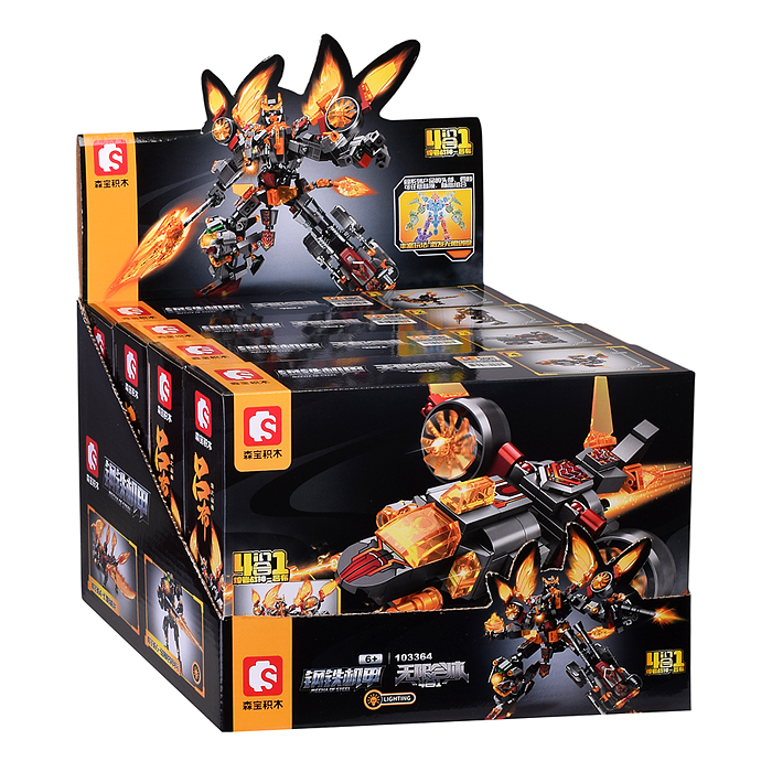 Конструктор 103364-103367 "Космические приключения" в коробке