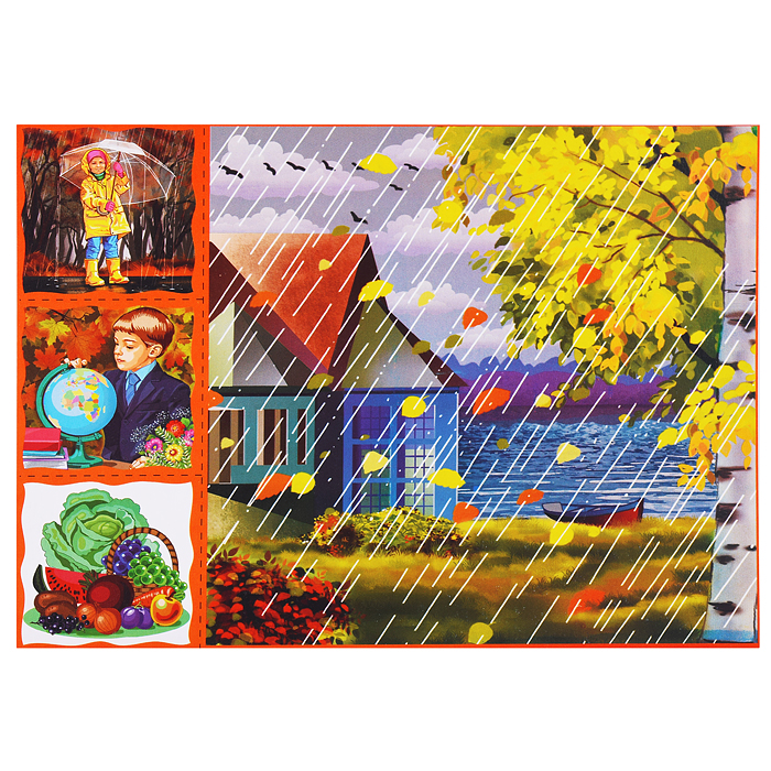 Фото к товару Игра - лото "Найди пару.Времена года" Игра - лото "Найди пару.Времена года"