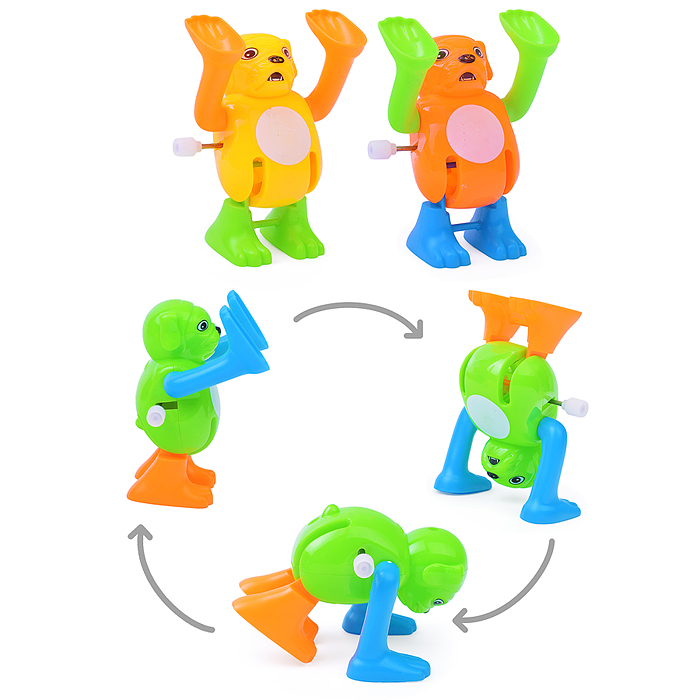 Заводная игрушка 9066 "Собачка" в пакете Заводная игрушка 9066 "Собачка" в пакете