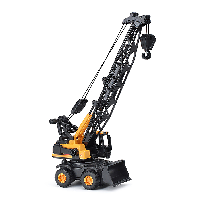 Машина BHX881C "Кран с ковшом" инерционная, в пакете