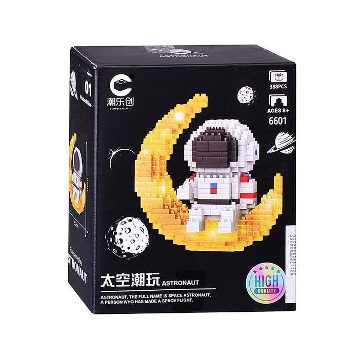 Конструктор 6601 "Космонавт на луне" (388 дет.) в коробке Конструктор 6601 "Космонавт на луне" (388 дет.) в коробке