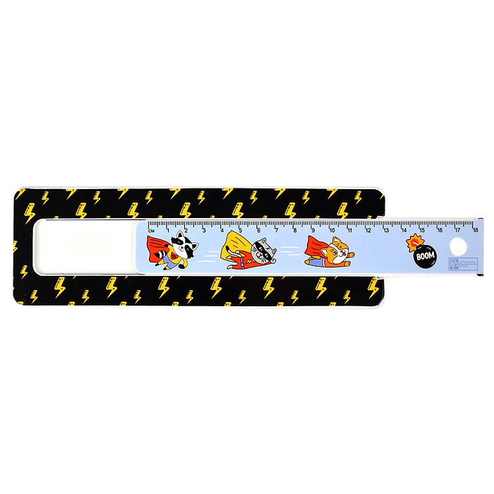 Фото к товару Пенал школьный в комплекте с линейкой "Супер герои" 21х6.4х2.5 см, АБС-пластик, Пенал школьный в комплекте с линейкой "Супер герои" 21х6.4х2.5 см, АБС-пластик,