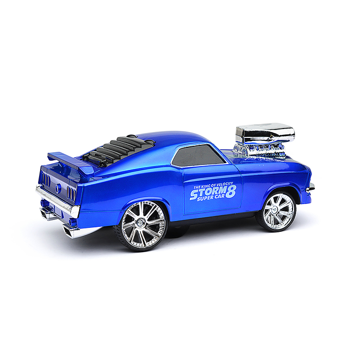 Фото к товару Машина BX-84D "Car-racing" р/у, 27 MHz, (цвет синий) в коробке Машина BX-84D "Car-racing" р/у, 27 MHz, (цвет синий) в коробке