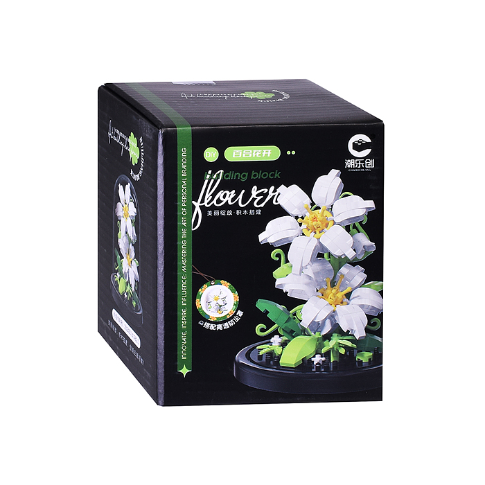 Конструктор 7242 "Цветы" (285 дет.) в коробке Конструктор 7242 "Цветы" (285 дет.) в коробке