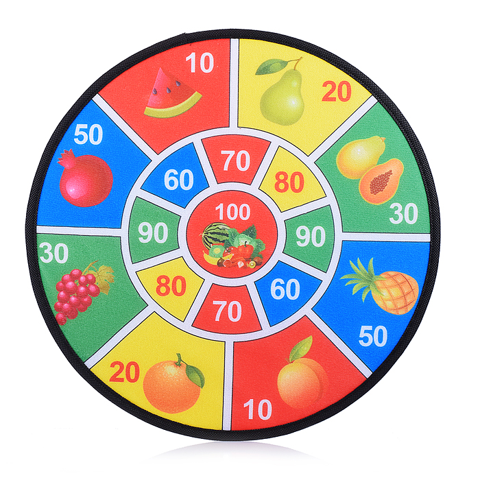 Фото к товару Дартс 8398-37A "Фрукты" в пакете Дартс 8398-37A "Фрукты" в пакете