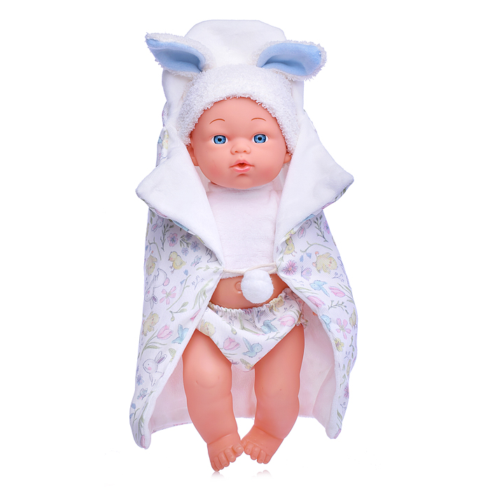 Пупс YL2430C-E "Василиса" с аксессуарами, в коробке