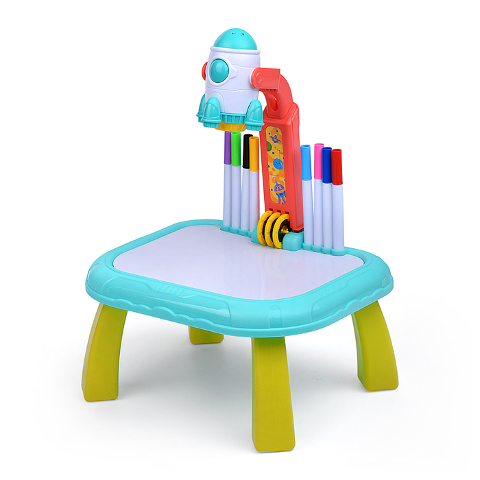 Фото к товару Доска для рисования 22088-35B "Космическая ракета" с проектором, в коробке Доска для рисования 22088-35B "Космическая ракета" с проектором, в коробке