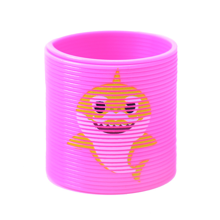 Пружинка-радуга E1218-Y "Веселые акулы-2" в пакете