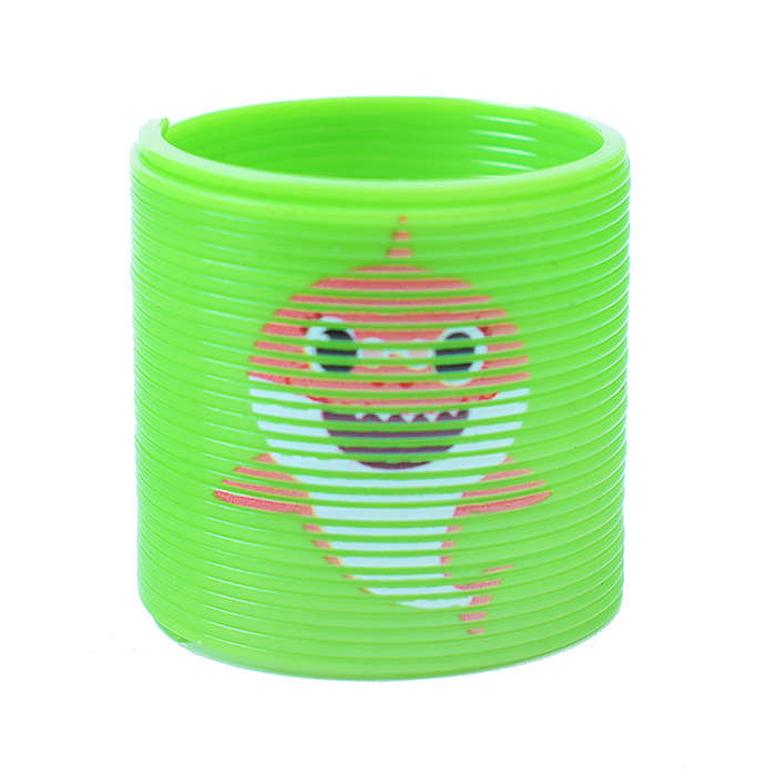 Пружинка-радуга E1218-Y "Веселые акулы-2" в пакете