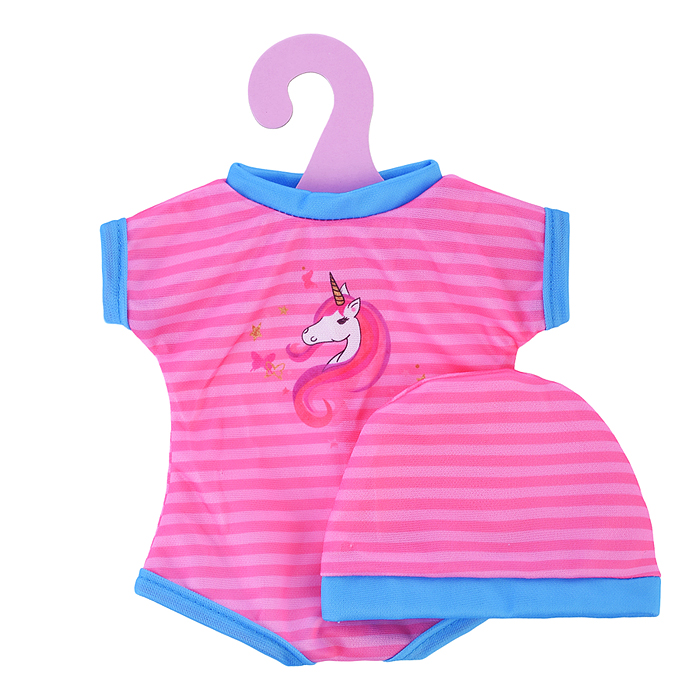 Одежда для кукол YLC235E "Комплект 2в1" 30 см, в пакете Одежда для кукол YLC235E "Комплект 2в1" 30 см, в пакете