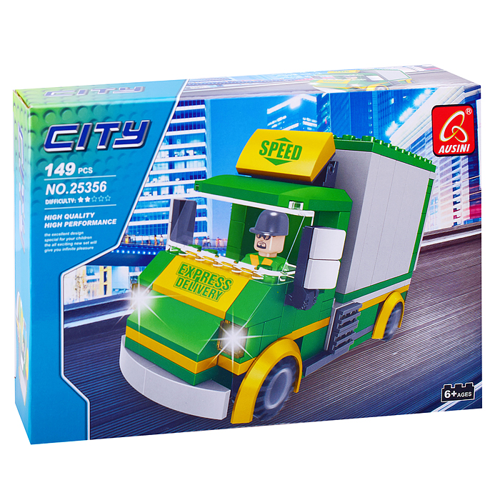 Конструктор 25356 серия "Город" (149 дет) Конструктор 25356 серия "Город" (149 дет)