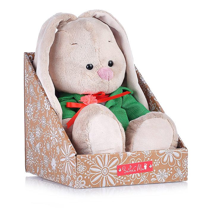 Зайка Ми в зеленом комбинезоне (большой)