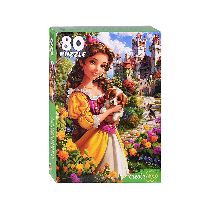 Пазлы 80 "Сказочные принцессы"