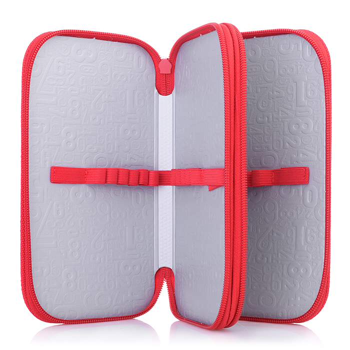 Фото к товару Пенал двухсекционный большой тканевый торец "Гламурная блондинка" Пенал двухсекционный большой тканевый торец "Гламурная блондинка"