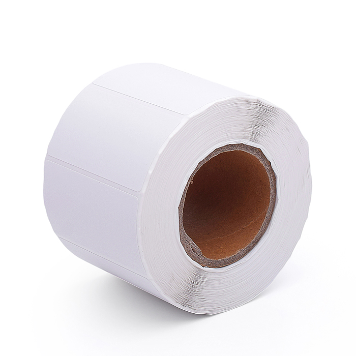 Термоэтикетка 58 ммx30 мм (900 шт) ЭКО, без печати, Ø втулки 40 мм