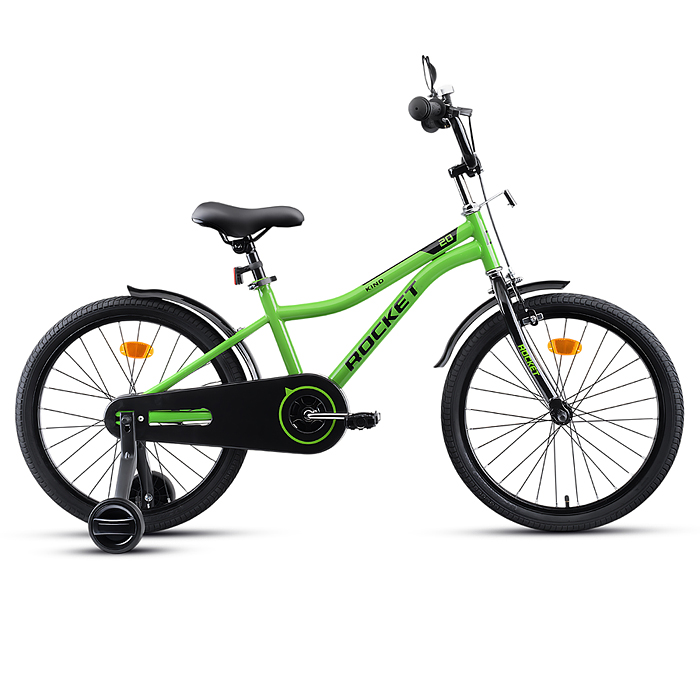Велосипед 20" Rocket Kind, цвет зелёный