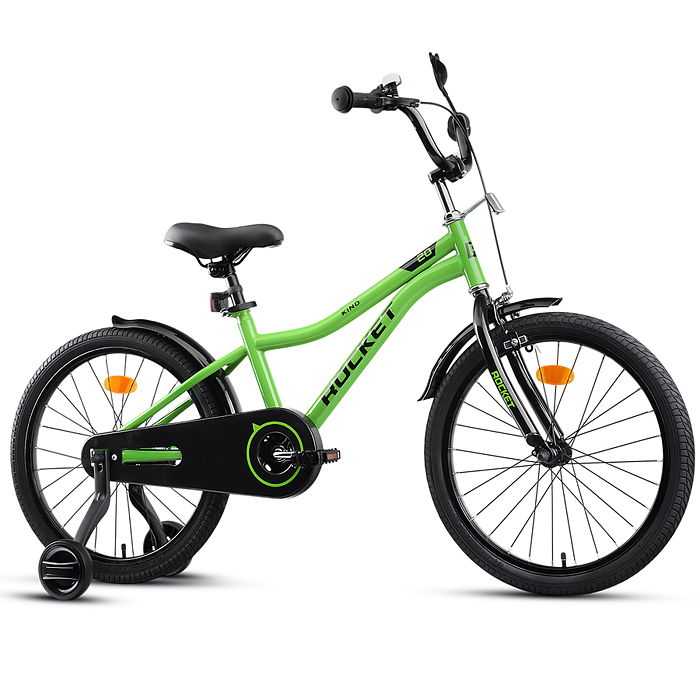 Фото к товару Велосипед 20" Rocket Kind, цвет зелёный Велосипед 20" Rocket Kind, цвет зелёный