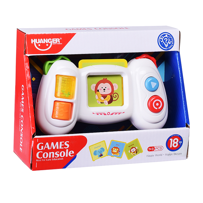 Пульт игрушечный HE0554 "Умняшка" в коробке