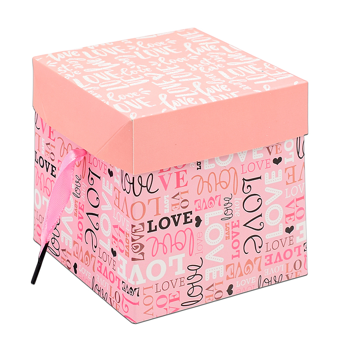 Фото к товару Коробка подарочная 00-6331 "Сюрприз" 10х10х10 см Коробка подарочная 00-6331 "Сюрприз" 10х10х10 см