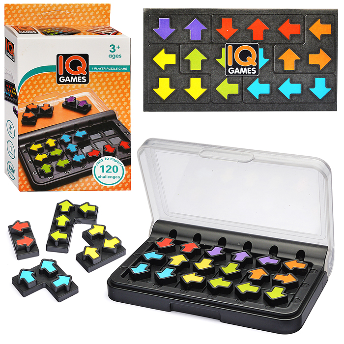 Головоломка 999-138A "IQ Стрелки" в коробке