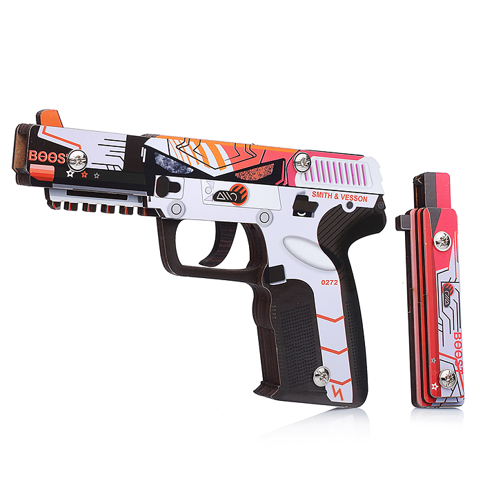 Пистолет резинкострел с глушителем "Самурай" Пистолет резинкострел с глушителем "Самурай"