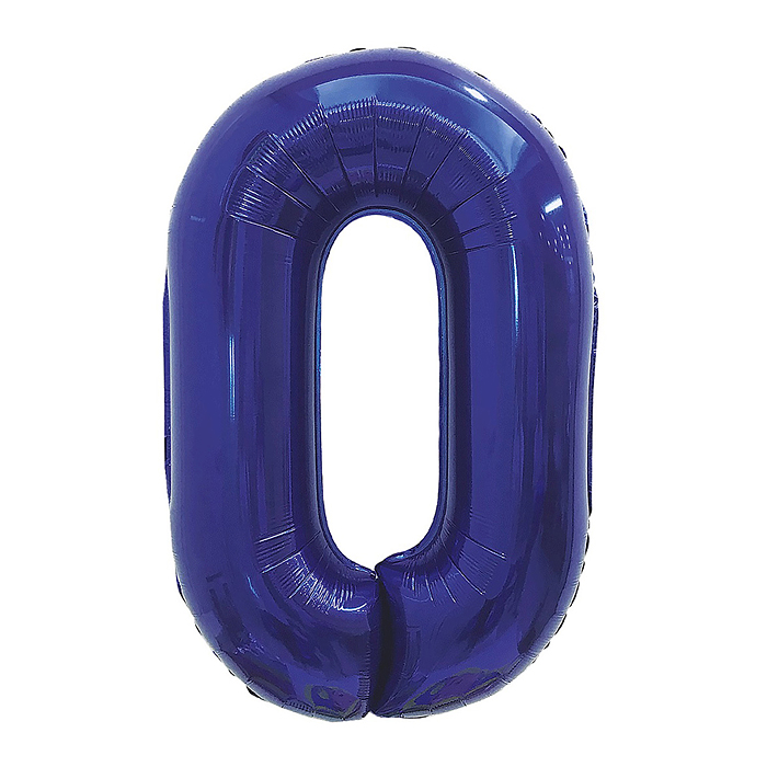 Шар (32''/81 см) Цифра, 0, Темно-синий, 1 шт. в уп. Шар (32''/81 см) Цифра, 0, Темно-синий, 1 шт. в уп.