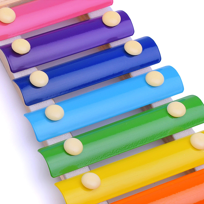 Металлофон UT0087 (8 тонов) в коробке