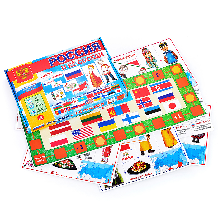 Игра настольно-печатная "Россия и её соседи" Игра настольно-печатная "Россия и её соседи"