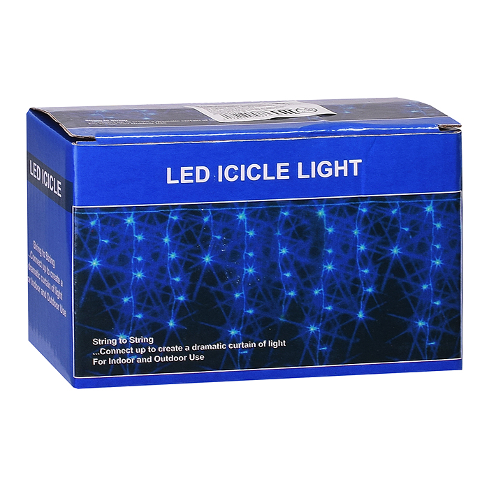 Фото к товару Электрогирлянда светодиодная Занавес, 3м*1м, 120 ламп, цвет: теплый Электрогирлянда светодиодная Занавес, 3м*1м, 120 ламп, цвет: теплый