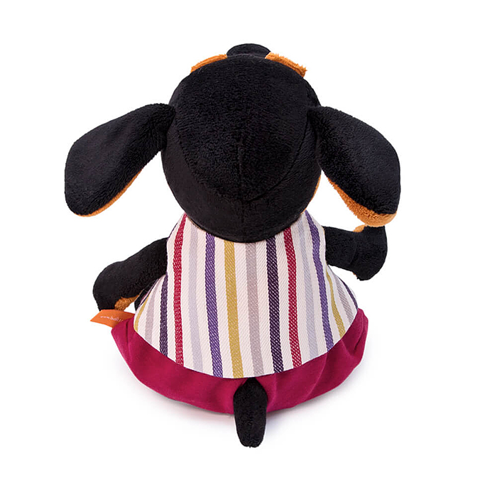 Собака Ваксон BABY в полосатом жилете