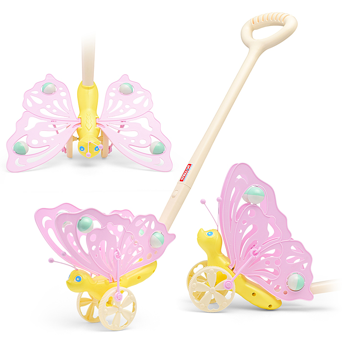 Каталка "Бабочка" (сиреневая) Каталка "Бабочка" (сиреневая)