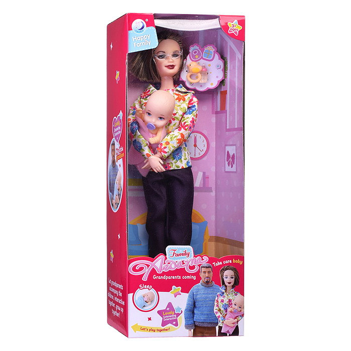 Фото к товару Кукла A636 "Счастливая семья" в коробке Кукла A636 "Счастливая семья" в коробке