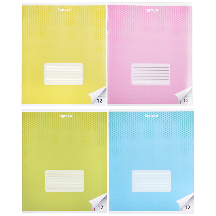 Тетрадь 12 л., линейка "Графика" А5, на скрепке Тетрадь 12 л., линейка "Графика" А5, на скрепке