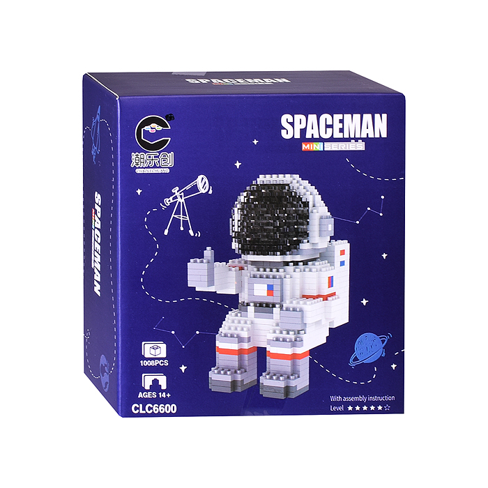Конструктор 6600 "Космонавт" (1008 дет.) в коробке Конструктор 6600 "Космонавт" (1008 дет.) в коробке