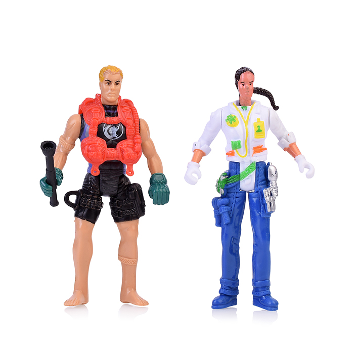 Фото к товару Набор животных 2121-77F с двумя охотниками, в пакете Набор животных 2121-77F с двумя охотниками, в пакете