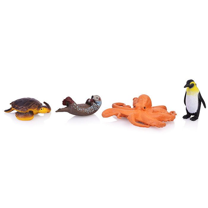 Фото к товару Набор животных 2121-77F с двумя охотниками, в пакете Набор животных 2121-77F с двумя охотниками, в пакете