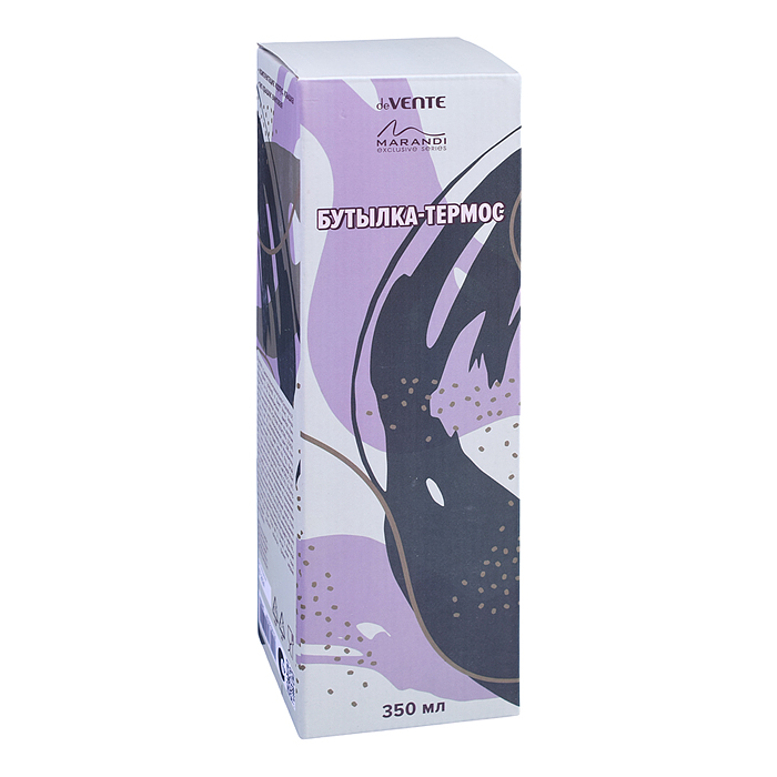 Фото к товару Бутылка-термос "Marandi" 350 мл, 23x7x7 см, 8-12 часов, нержавеющая сталь (внутренняя 304SS Бутылка-термос "Marandi" 350 мл, 23x7x7 см, 8-12 часов, нержавеющая сталь (внутренняя 304SS
