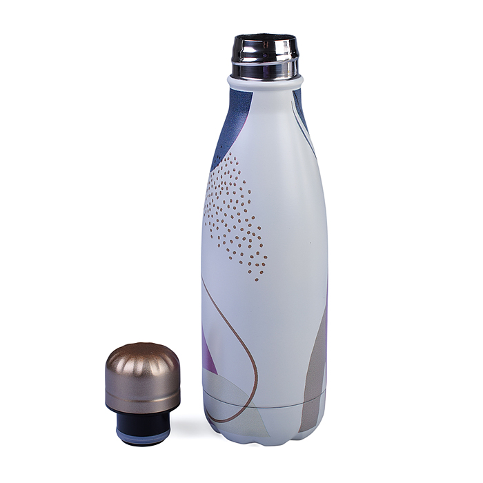 Фото к товару Бутылка-термос "Marandi" 350 мл, 23x7x7 см, 8-12 часов, нержавеющая сталь (внутренняя 304SS Бутылка-термос "Marandi" 350 мл, 23x7x7 см, 8-12 часов, нержавеющая сталь (внутренняя 304SS