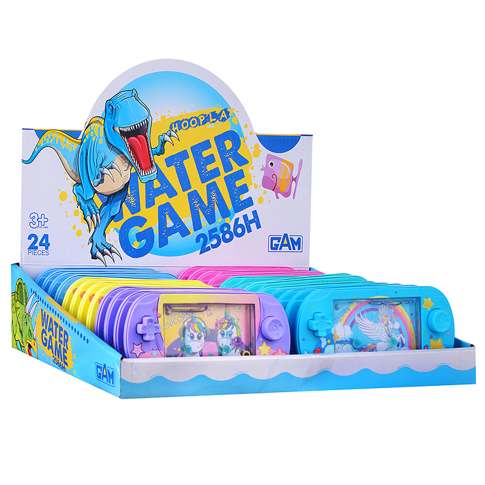 Фото к товару Водная игра 2586H-B24 "Веселый единорог" в коробке Водная игра 2586H-B24 "Веселый единорог" в коробке