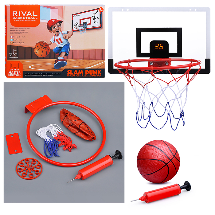 Набор для баскетбола LT-312B30T7 "Мой первый бросок" в коробке