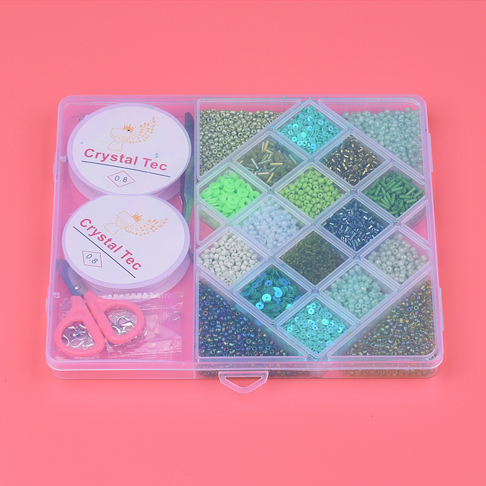 Фото к товару Набор создание украшений 00-4349 "Малахитовая коллекция" в коробке Набор создание украшений 00-4349 "Малахитовая коллекция" в коробке