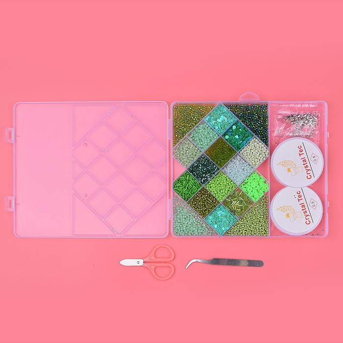 Фото к товару Набор создание украшений 00-4349 "Малахитовая коллекция" в коробке Набор создание украшений 00-4349 "Малахитовая коллекция" в коробке