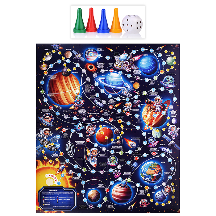 Ходилки. Космические гонки Ходилки. Космические гонки