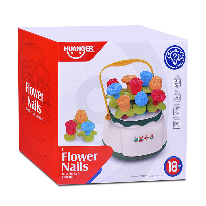 Фото к товару Развивающая игрушка HE8078 "Сортер-цветочки" в коробке Развивающая игрушка HE8078 "Сортер-цветочки" в коробке