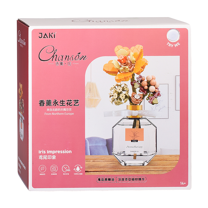 Конструктор JK2505 "Цветы в вазочке" 125 дет., в коробке Конструктор JK2505 "Цветы в вазочке" 125 дет., в коробке