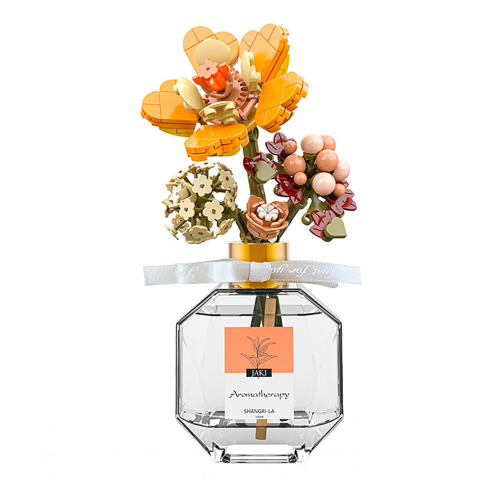 Конструктор JK2505 "Цветы в вазочке" 125 дет., в коробке